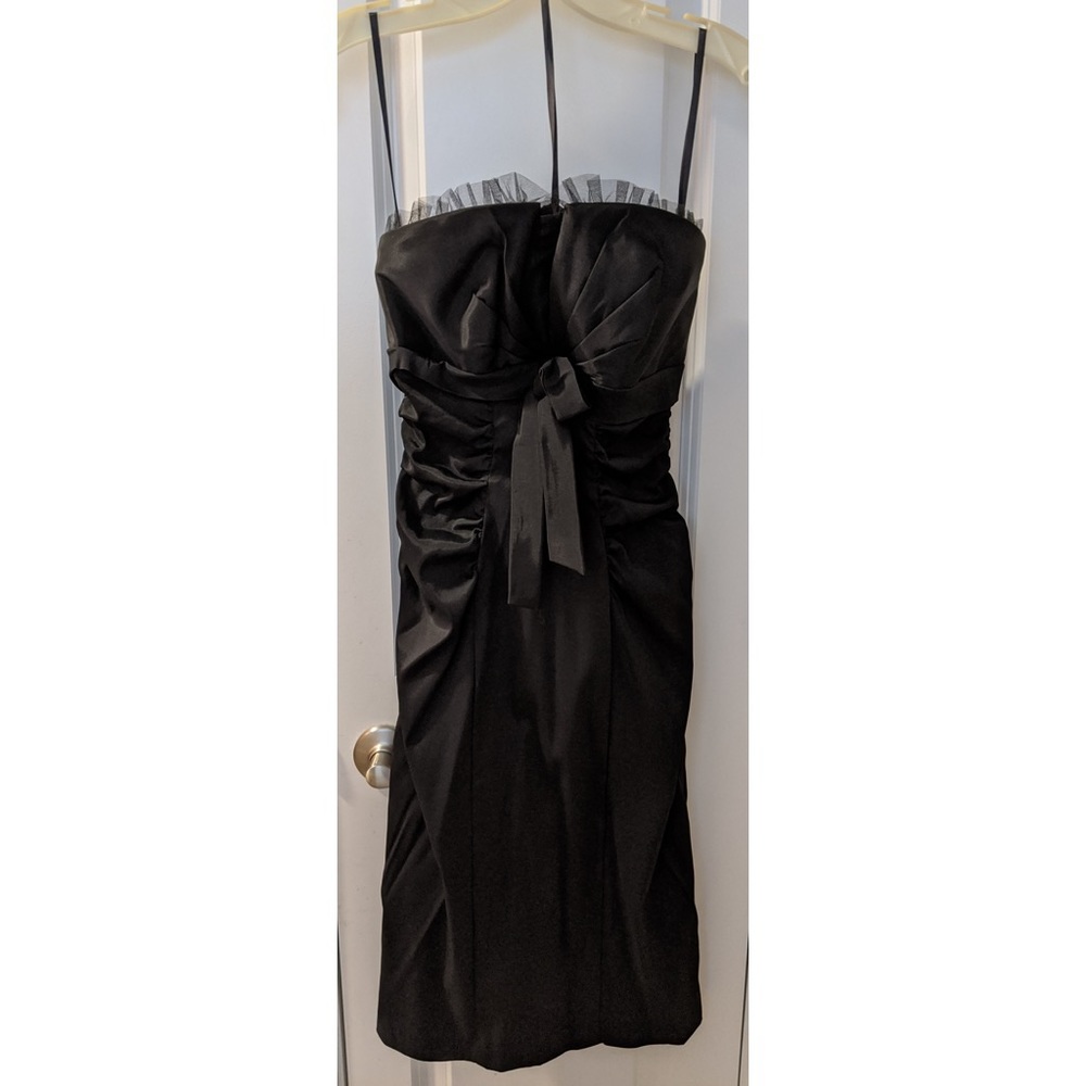David’s bridal black dress